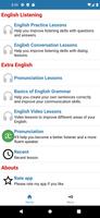 English Listening & Speaking تصوير الشاشة 1