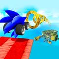 Blue hedgehog Racer Dash