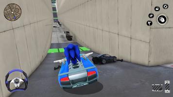 Blue hedgehog Racer Dash capture d'écran 2