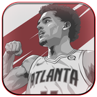 trae young wallpaper آئیکن