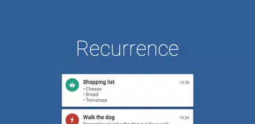 Recurrence - Reminder & To-do