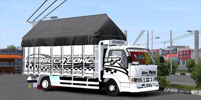 Mod Truk Herex Racing Bussid اسکرین شاٹ 1