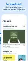 Blinkist captura de pantalla 3
