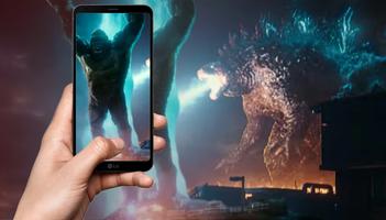 Godzilla Monster Kong Walls capture d'écran 2