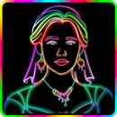 Doodle Glow: Draw Neon Art and Add Cute Stickers APK