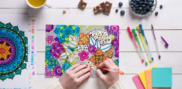 ColorWolf Adult Coloring Book