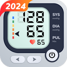 Aplikacja ciśnienia krwi ikona