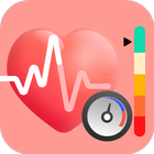 Blood Pressure Track Home App ícone