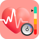 Blood Pressure Track Home App icône