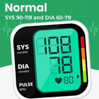 Blood Pressure: Heart Rate App Affiche