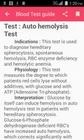 Blood Test guide screenshot 3