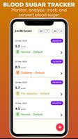Blood Sugar : Diabetes App capture d'écran 3