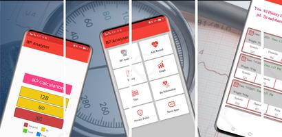 BP Checking Records App – Blood Pressure Meter Affiche