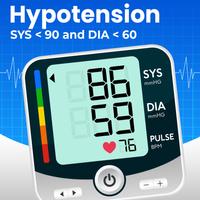 Blood Pressure: Heart Rate الملصق