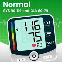 Blood Pressure: Heart Rate captura de pantalla 1