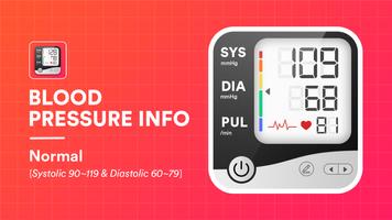 Blood Pressure App: Log Diary capture d'écran 1
