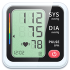 Aplikasi tekanan darah ikon