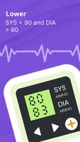 Blood Pressure BP Monitor App Affiche