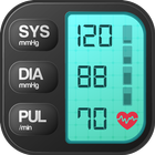 ikon Aplikasi Tekanan Darah-Pelacak