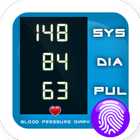 Blood Pressure Check Diary: Monitor Your Health icône