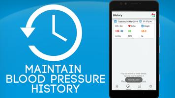 Blood Pressure Check Diary: Monitor Your Health capture d'écran 2