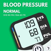 Blood Pressure App: BP Monitor الملصق