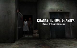 پوستر Granny Horror Grandpa Chapter Evil Scary Simulator