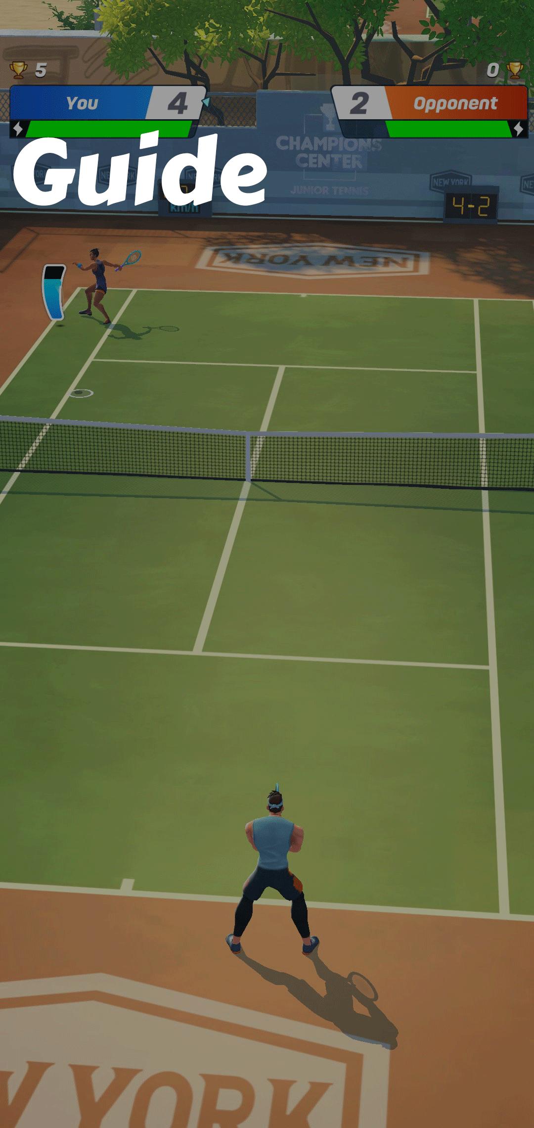 Tennis Clash Guide Tips APK pour Android Télécharger