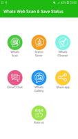 Whats Web Scan & Save Status poster