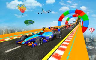Formula Car Stunts Drive Game Cartaz