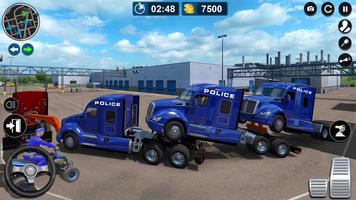 Police Truck Plane Transporter постер