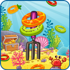 Ring Toss-Handheld Wasserspiel Stapel Ringe Zeichen