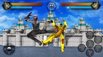 Super Robot Vs Zombies Kung Fu Fight 3D 截圖 1