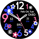 Floral Time Analog APK