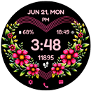 Flower Heart Bloom Black APK