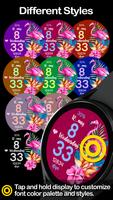 Summer Bloom Watchface تصوير الشاشة 2
