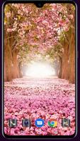 Blooming Tree Wallpaper الملصق