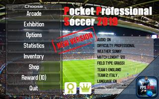 Pocket Professional Soccer Affiche