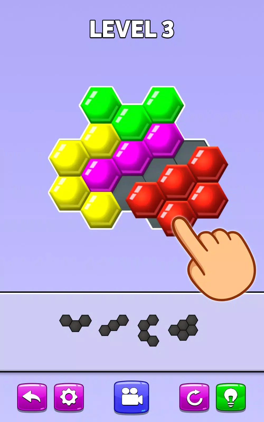 Pop Puzzle HD - Block Hexa Puzzle Games Offline