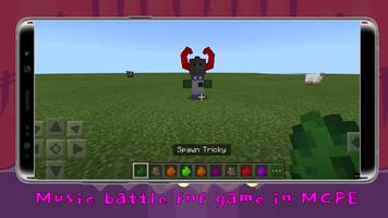 Music battle fnf game in MCPE capture d'écran 2