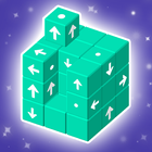 タップアウェイ3D：ブロックキューブパズル アイコン