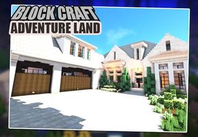 block craft Adventure world 3d পোস্টার