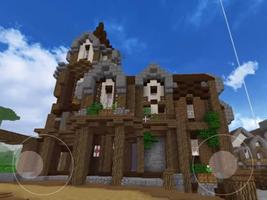 block craft 3D World Fantasy Simulator Free Poster