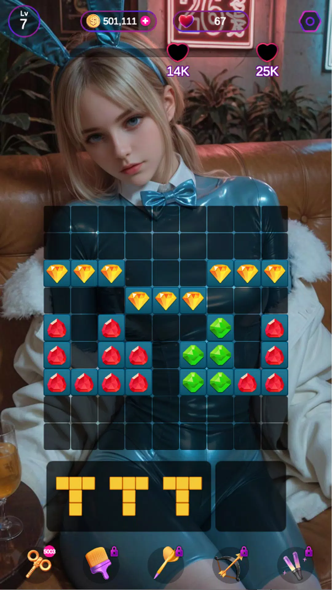 Block Bar – Charming Jigsaw