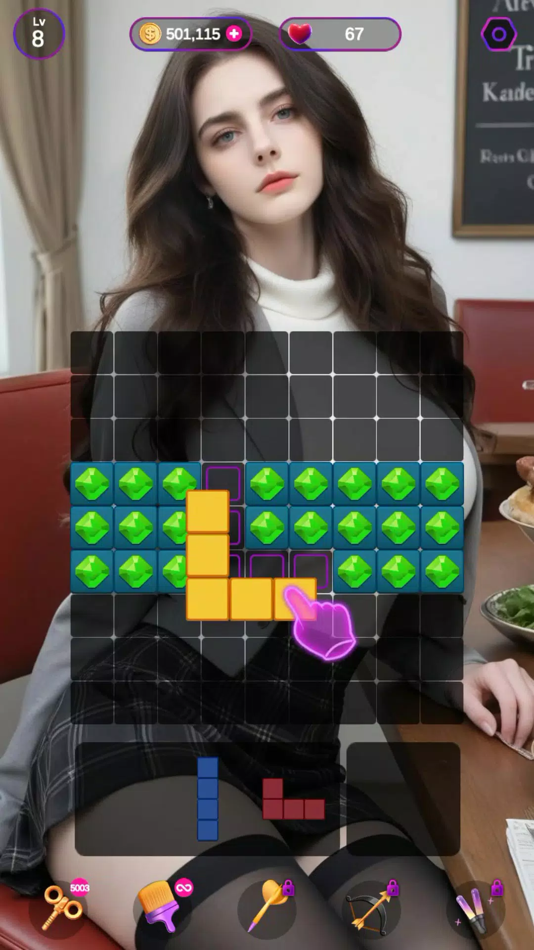 Block Bar – Charming Jigsaw