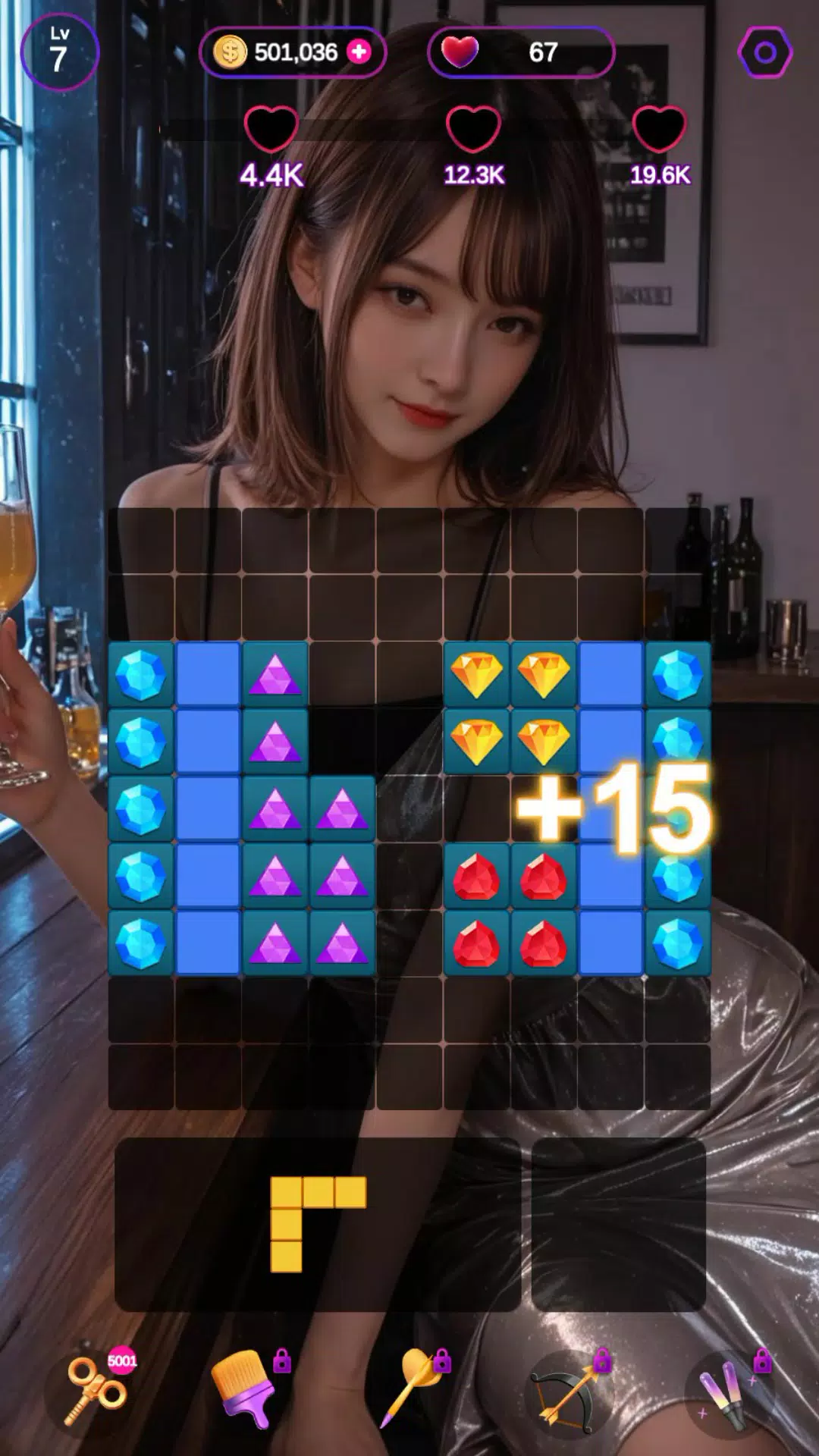 Block Bar – Charming Jigsaw