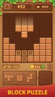Woody woody-block puzzle game Plakat