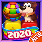 Puppy Blast : Toy Brick Block Crush 2020 icon