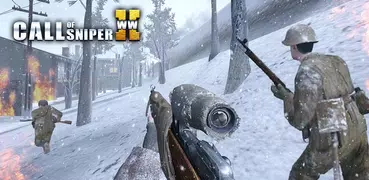 Juego de Guerra WW2: Sniper 3D