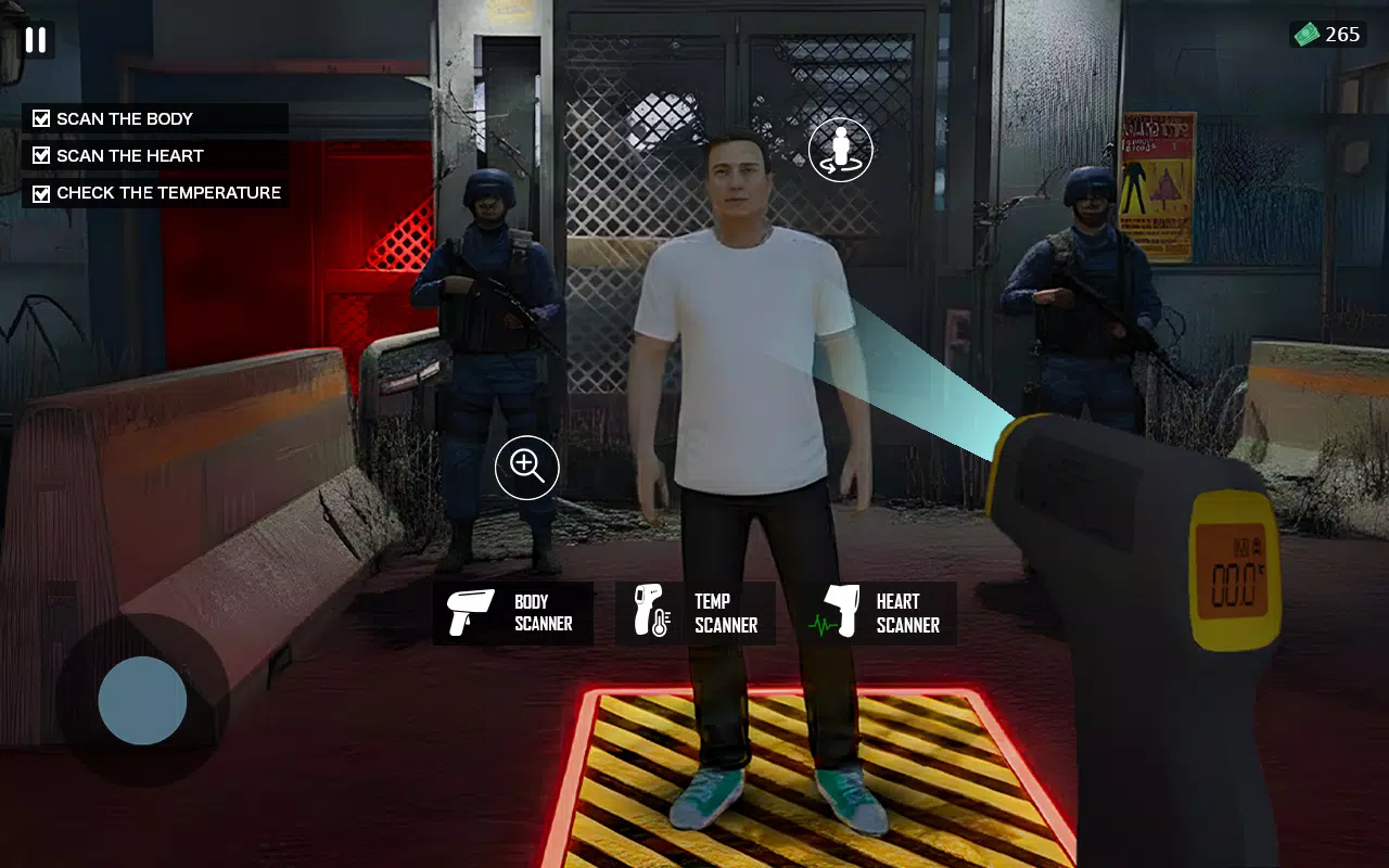 Border Scan Survival Zone Game